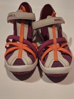 Merrell Kids Purple and Orange Active Sandals